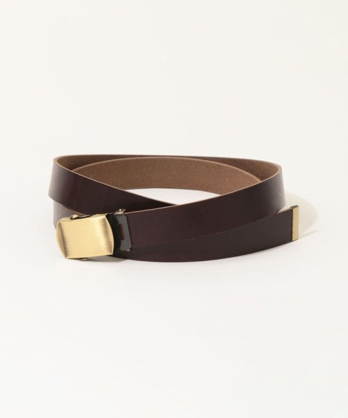 SHIPS any MEN(シップス　エニィ　メン)/SHIPS any: HORWEEN ガチャベルト/ワイン