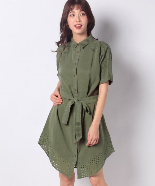 セール ワンピース半袖 Melboune デシグアル Desigual Magaseek