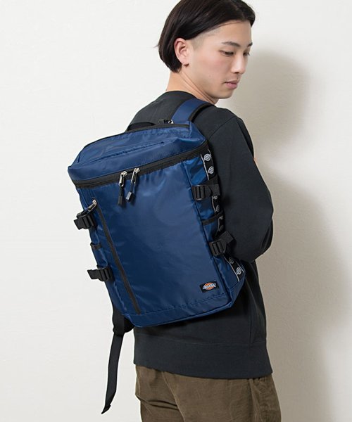 Dickies(Dickies)/SIDE LINE BOX BACKPACK/ネイビー