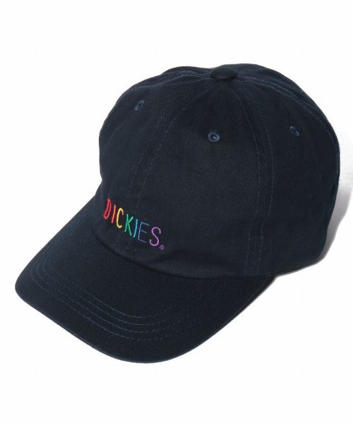 Dickies(Dickies)/Rainbow EMB Low Cap/ﾈｲﾋﾞｰ