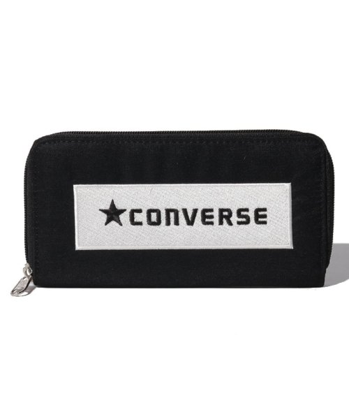 CONVERSE(コンバース)/BOX LOGO Long Wallet/ブラック1