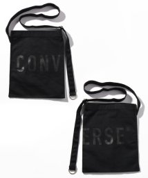 CONVERSE(コンバース)/ROUNDLOGO SHOULDER BAG/ブラックB