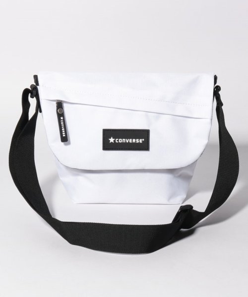 CONVERSE(コンバース)/STD FLAP SHOULDER BAG/ﾎﾜｲﾄ