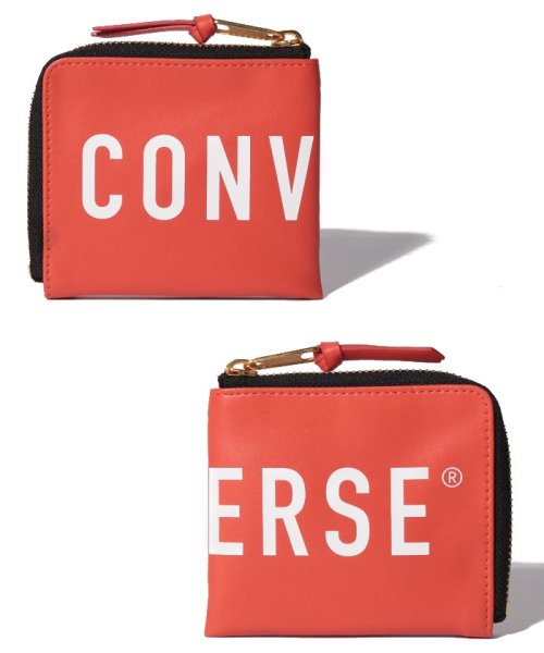 CONVERSE(コンバース)/LR ROGO MINI WALLET/ｵﾚﾝｼﾞ