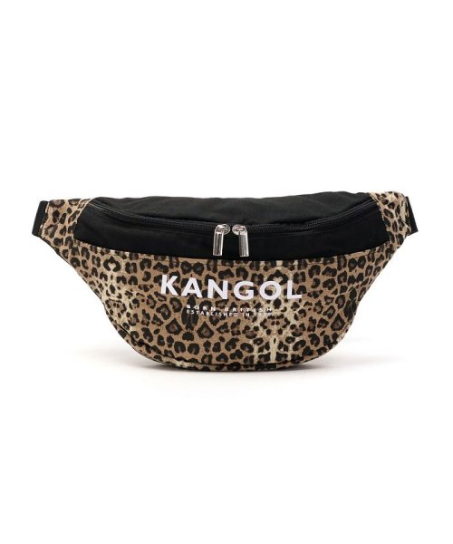 KANGOL(KANGOL)/カンゴール ウエストバッグ ウエストポーチ KANGOL Bardot バッグ ボディバッグ 斜めがけ 小さめ 250－2000/ブラウン