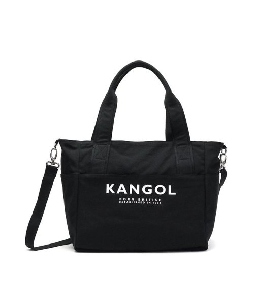 KANGOL(KANGOL)/カンゴール トートバッグ KANGOL Bardot バッグ 2WAY トート 2WAYトートバッグ ショルダーバッグ A4 B4 250－2005/ブラック
