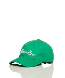 BENETTON (women)(ベネトン（レディース）)/ループロゴ刺繍キャップ・帽子/グリーン