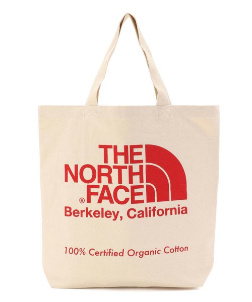 BEAVER(ビーバー)/THE NORTH FACE/ザ・ノースフェイス　TNF Organic Cotton Tote オーガニックコットントート NM81971/RED