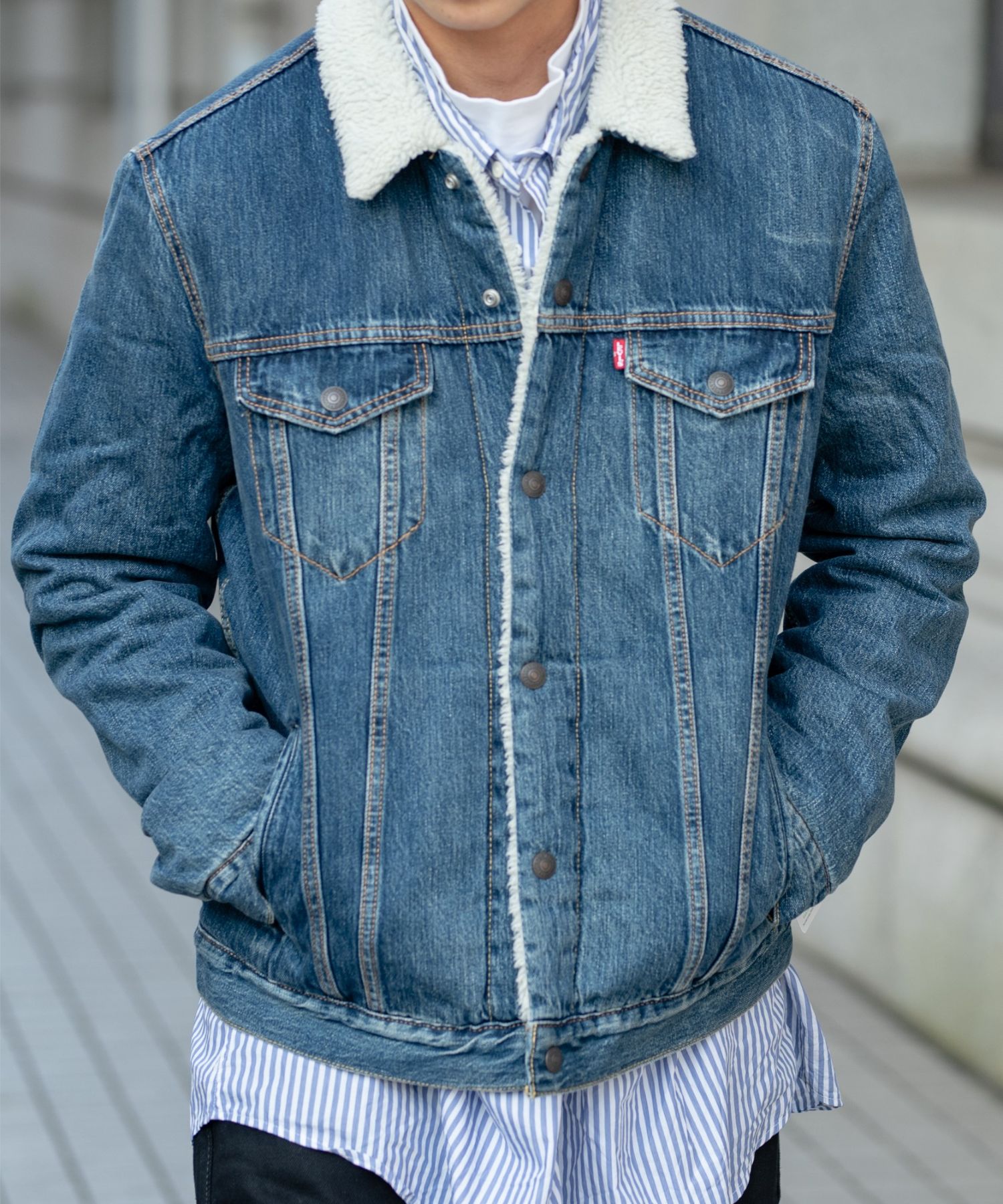 levis sherpa mayze
