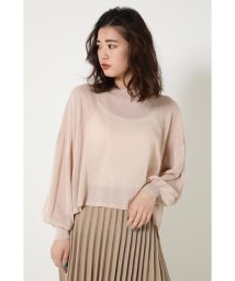 SHEL'TTER SELECT(シェルターセレクト)/シースルーニットトップス（See－Through Knit Tops）/BEG