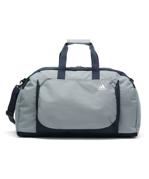 adidas(adidas)/アディダス ボストン adidas ボストンバッグ 2WAY ショルダー スクール スポーツ 49L 1泊 2泊 3泊 大容量 部活 旅行 修学旅行 57709/グレー