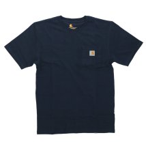 BACKYARD FAMILY(バックヤードファミリー)/carhartt カーハート Workwear Pocket Short Sleeve Tshirt/ネイビー