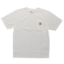 BACKYARD FAMILY(バックヤードファミリー)/carhartt カーハート Workwear Pocket Short Sleeve Tshirt/ホワイト
