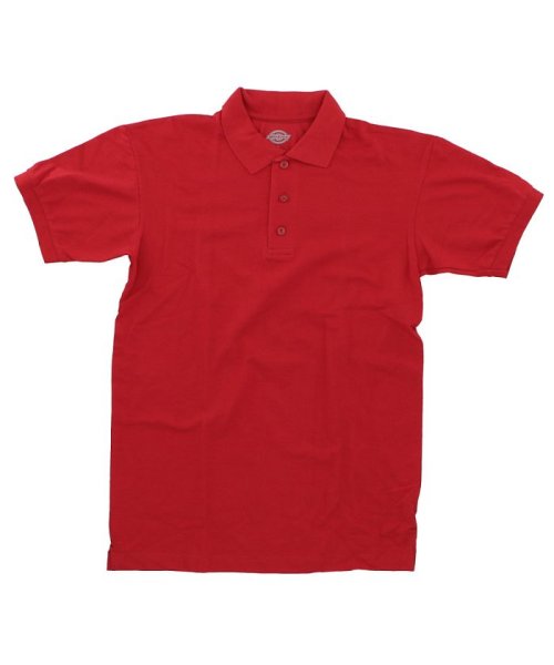 BACKYARD FAMILY(バックヤードファミリー)/Dickies ディッキーズ KS5552 SHORT SLEEVE PIQUE POLO/レッド