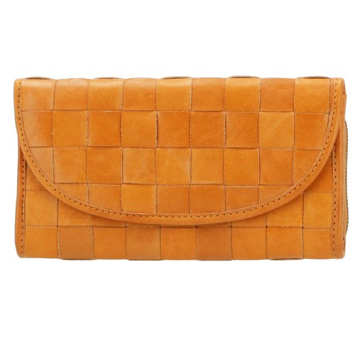 Fes フェス 編み込み 被せ長財布 バックヤード Backyard Magaseek