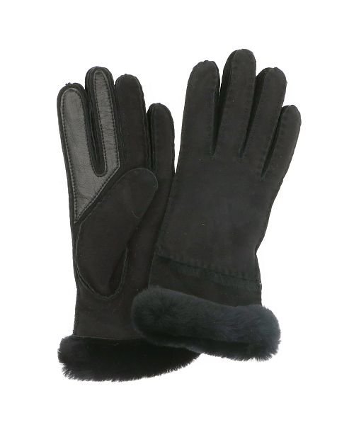 BACKYARD FAMILY(バックヤードファミリー)/UGG アグ W SEAMED TECH GLOVE/ブラック