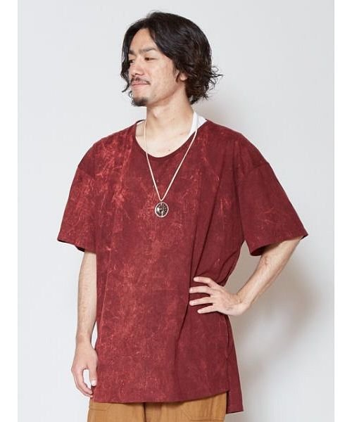 チャイハネ Yul アシッドウォッシュメンズtシャツ Tlg 0401 チャイハネ Cayhane Magaseek