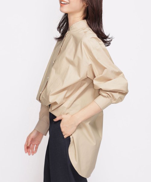 セール タイプライターバックロングシャツ ナノ ユニバース Nano Universe Magaseek