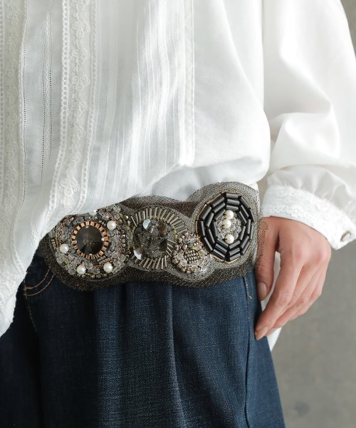 ビジューデザインベルト オシャレウォーカー Osharewalker Magaseek