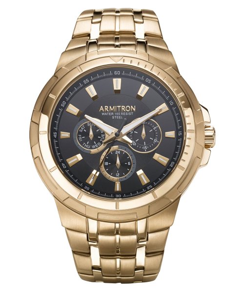 ARMITRON NEWYORK(ARMITRON NEWYORK)/ARMITRON 腕時計 アナログ ブレスレットウォッチ 3サブダイヤル/ゴールド