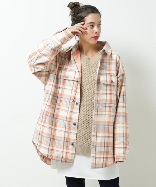 オリジナルチェックシャツコート ダブルネーム Double Name Magaseek