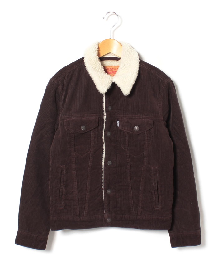 levi's sherpa trucker corduroy