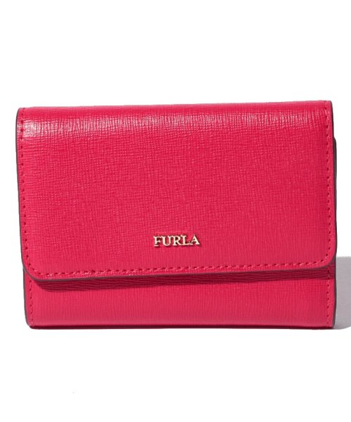 FURLA(フルラ)/【FURLA】BABYLON S TRI－FOLD/Red