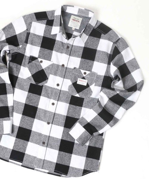 Smith S American スミスアメリカン ネルブロックチェックシャツ 長袖シャツ マルカワ Marukawa Magaseek Smith S American スミスアメリカン ネルブロックチェックシャツ 長袖シャツ マルカワ Marukawa Magaseek