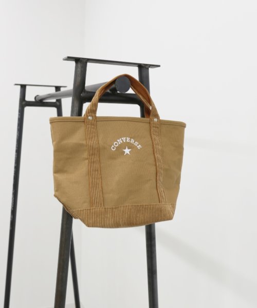 CONVERSE(コンバース)/DER CORDUROY S TOTE BAG/ﾌﾞﾗｳﾝ