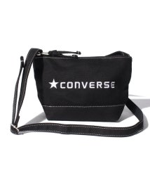 CONVERSE(コンバース)/LOGO EMB CANVAS MINI  SHOULDER BAG/ﾌﾞﾗｯｸ