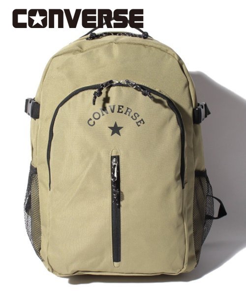 CONVERSE(コンバース)/CONVERSE LOGO PRINT BACK PACK/ベージュ