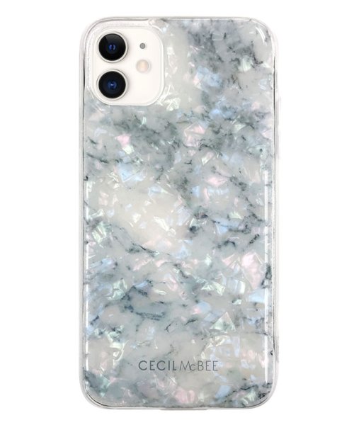 Iphoneケース スマホケース Iphone11 セシルマクビー Cecilmcbee ソフトシェルケース 大理石 White Iphonexr エムファクトリー Mーfactory Magaseek