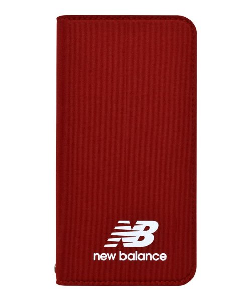 new balance(ニューバランス)/iphone se3 ケース ニューバランス New Balance シンプル手帳ケース レッド iphone se2 ケース iPhone8/7/レッド