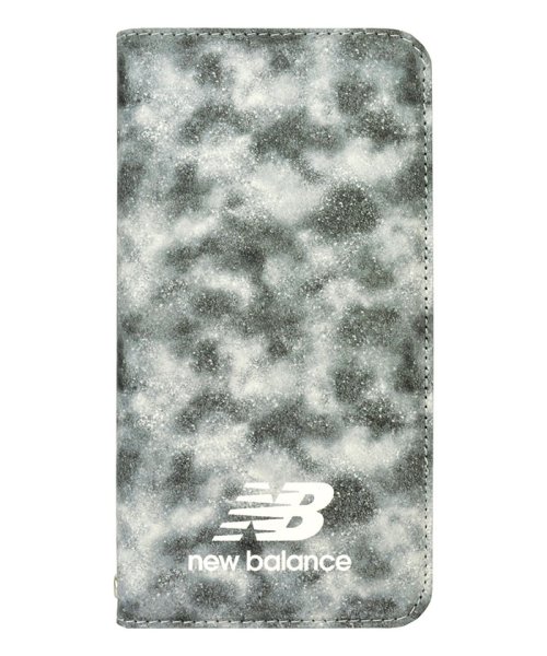 new balance(ニューバランス)/iphone se3 ケース ニューバランス New Balance デザイン手帳ケース SmallSplatter iphonese2 ケース iPhone8/グリーン
