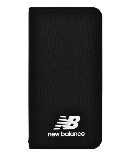 new balance(ニューバランス)/iphone ケース iPhoneXS/X ニューバランス New Balance シンプル手帳ケース ブラック iphonexs アイフォン/ブラック