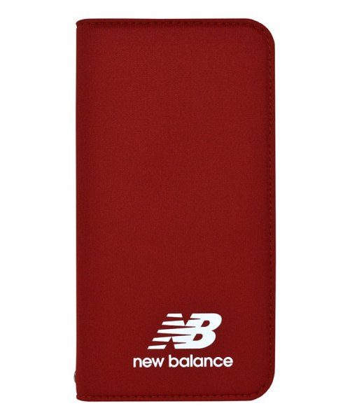 new balance(ニューバランス)/iphone ケース iPhoneXS/X ニューバランス New Balance シンプル手帳ケース レッド iphonexs アイフォン/レッド