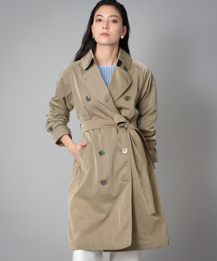 品質のいい 新品 SANYOCOAT ナイロンワッシャートレンチコート