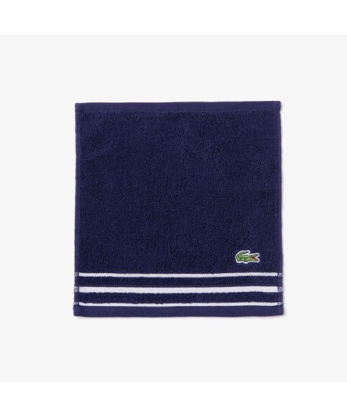 ミニマルボーダーハンカチタオル ラコステ メンズ Lacoste Mens Magaseek