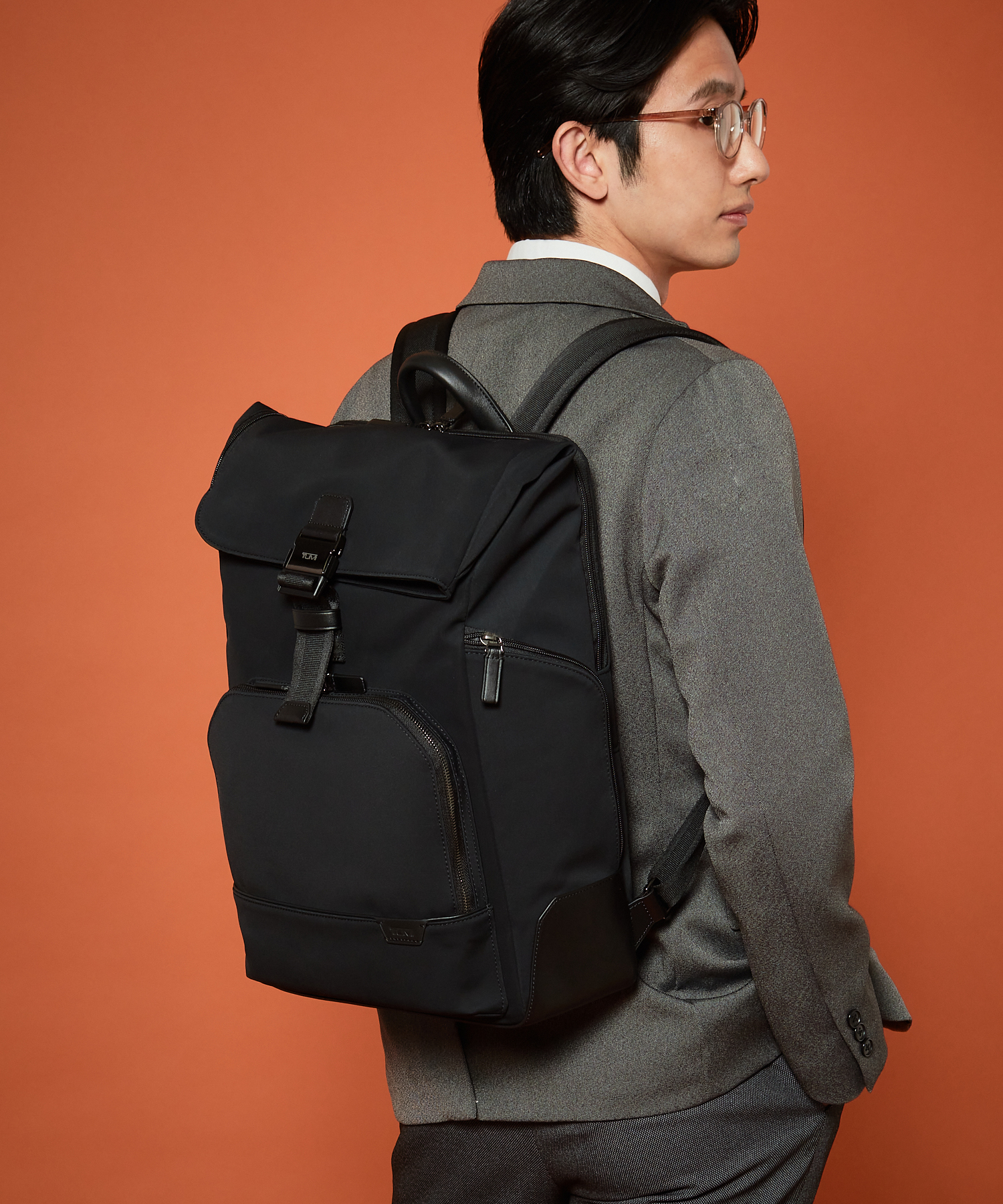 新品 TUMI Harrison ロールトップバックパック リュック オズボーン ...