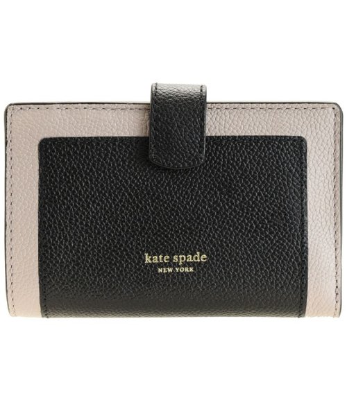 kate spade new york(ケイトスペードニューヨーク)/ケイトスペード KATE SPADE 二つ折り財布 pwru7419/ブラック