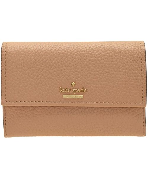 kate spade new york(ケイトスペードニューヨーク)/ケイトスペード KATE SPADE コインケース カードケース  pwru6629/キャメル