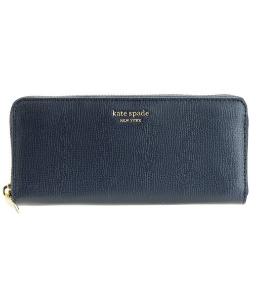 kate spade new york(ケイトスペードニューヨーク)/ケイトスペード KATE SPADE 財布 長財布 ラウンドファスナー pwru7774/ネイビー