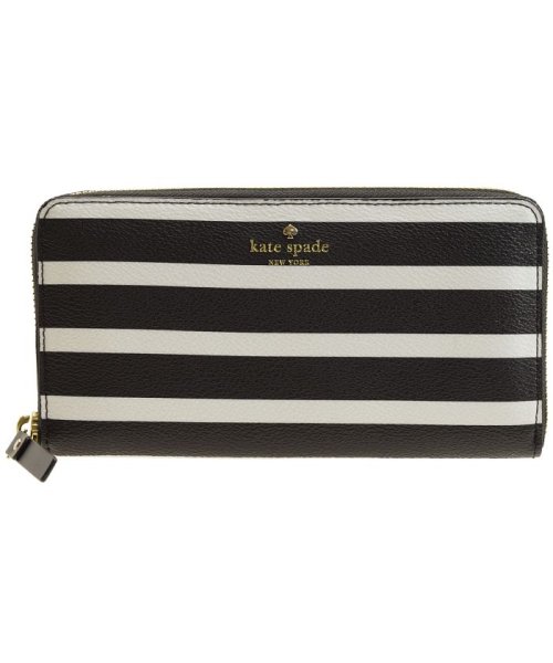 セール ケイトスペード Kate Spade 長財布 ラウンドファスナー ボーダー ストライプ Pwru5863 ケイトスペードニューヨーク Kate Spade New York Magaseek