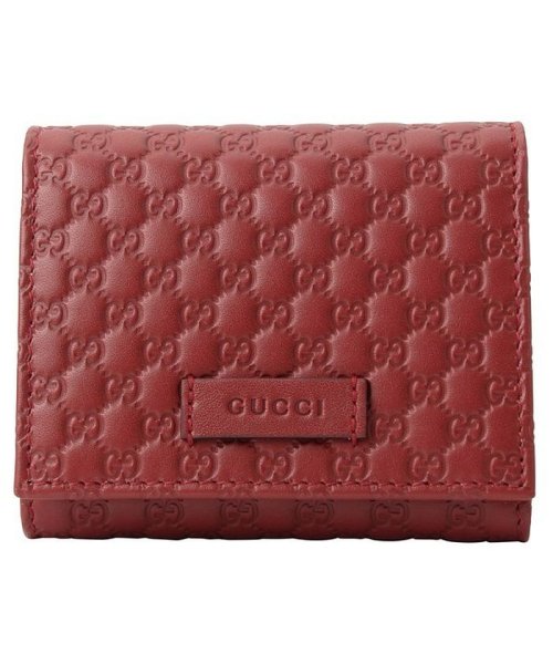 GUCCI(グッチ)/グッチ GUCCI 財布 三つ折り 510317bmj1g6420 アウトレット/レッド