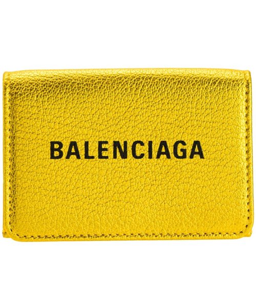 BALENCIAGA(バレンシアガ)/バレンシアガ BALENCIAGA 財布 折財布 ミニ コンパクト ミニ アウトレット 551921oor1n8060－zz/ゴールド