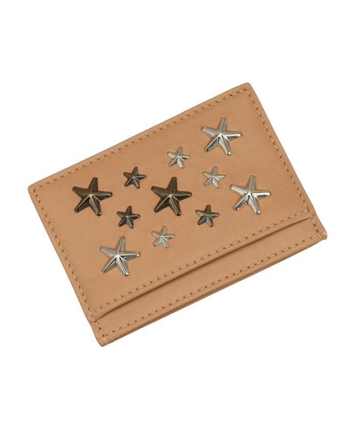 新春セール JIMMY CHOO ジミーチュウ 二つ折り財布 スター刺繍