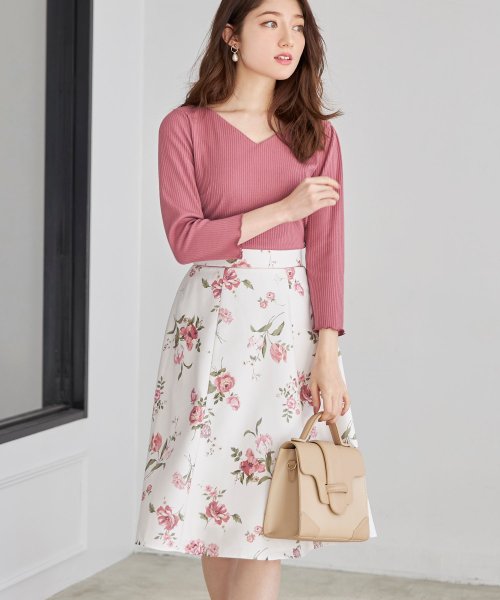 リブカットソー フラワープリントドッキングワンピース トッコクローゼット Tocco Closet Magaseek リブカットソー フラワープリントドッキングワンピース トッコクローゼット Tocco Closet Magaseek