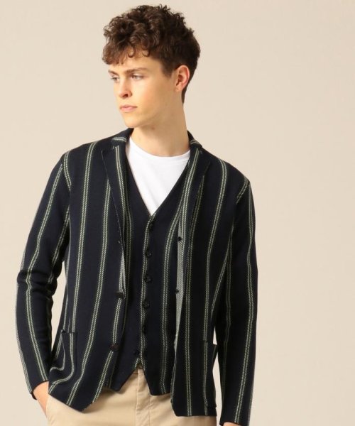 レクサス ダブルジャガード ニットジャケット メンズファッション 阪急百貨店公式通販 阪急 Men S Online Store