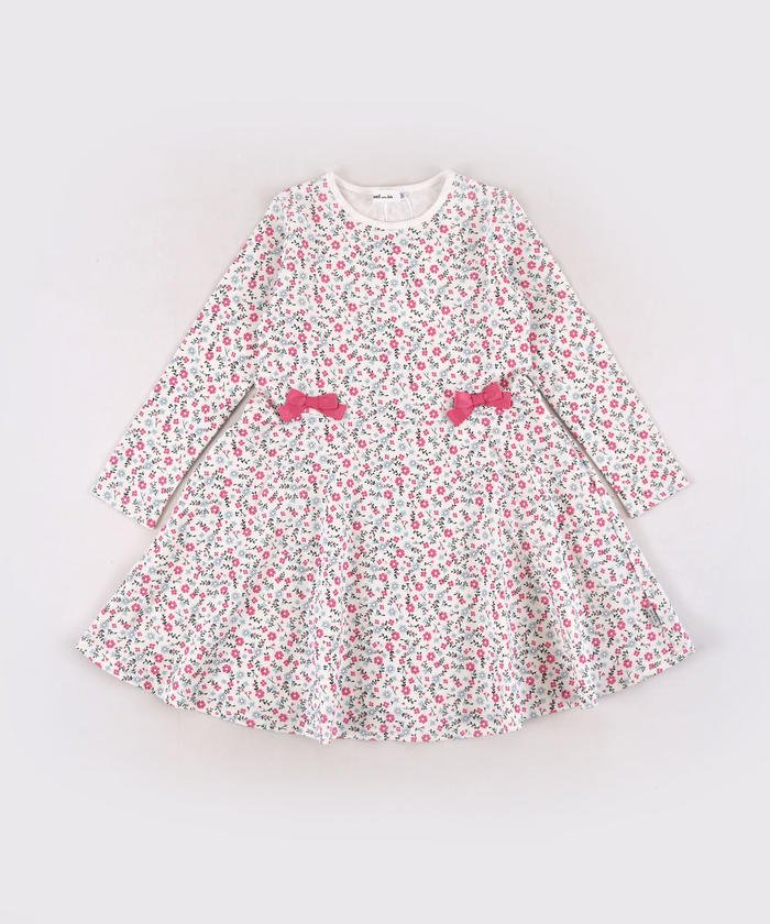 クーポン セール 60 Off 花柄 リボン付き ポンチ ワンピース 80cm 130cm ノイユ エーム べべ Noeil Aime Bebe Magaseek クーポン セール 60 Off 花柄 リボン付き ポンチ ワンピース 80cm 130cm ノイユ エーム べべ Noeil Aime Bebe Magaseek