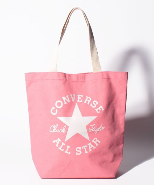 CONVERSE(コンバース)/PIGMENT TOTE BAG/ﾋﾟﾝｸ